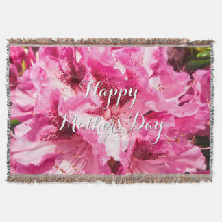 Couverture Pink Floral Bliss - Fête des Mères personnalisée