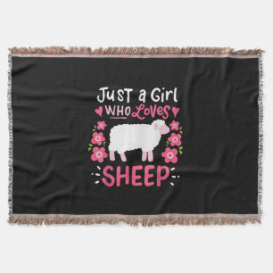 Couverture Pink Sheep Just A Girl Who Loves Sheep Venin