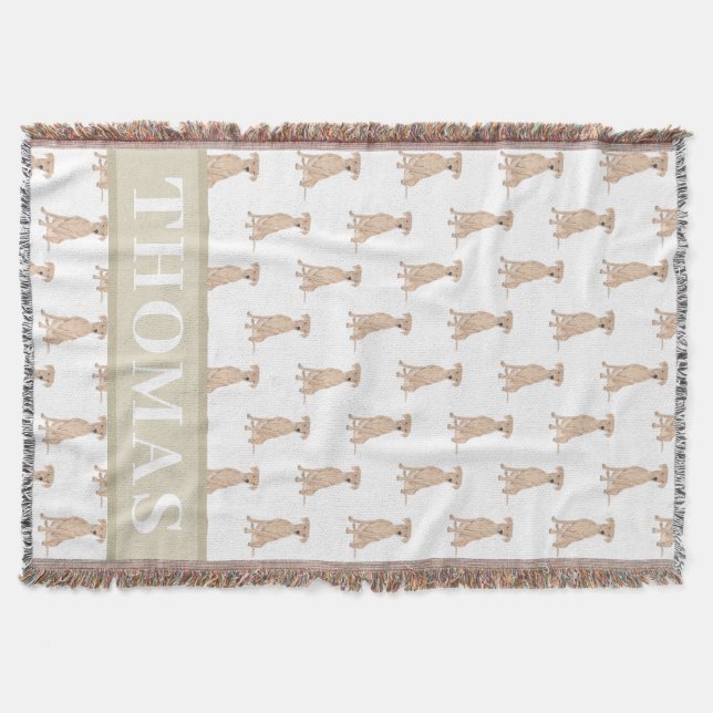 Couverture Pinscher allemand personnalisé (Devant)