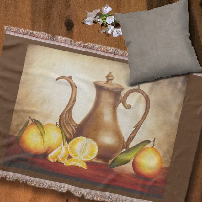 Couverture Pitcher avec Oranges (Créateur téléchargé)