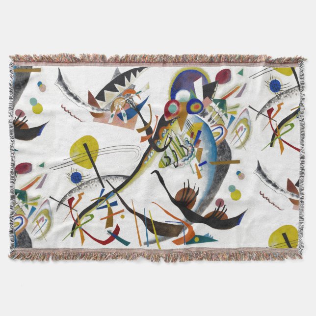 Couverture PixDezines Kandinsky 1921 Segments Bleus Abstraits (Devant)
