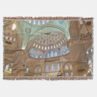 Couverture Plafond en dôme coloré de l'intérieur de la Mosqué