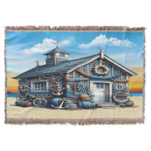 Plage Hut Thaillot Blanket