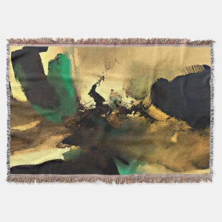 Couverture Plaid de jet abstrait d'art d'humeur orientale, 60