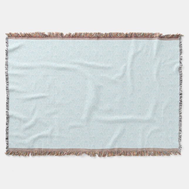 Couverture Plaid de jet en arches de glace (Devant)