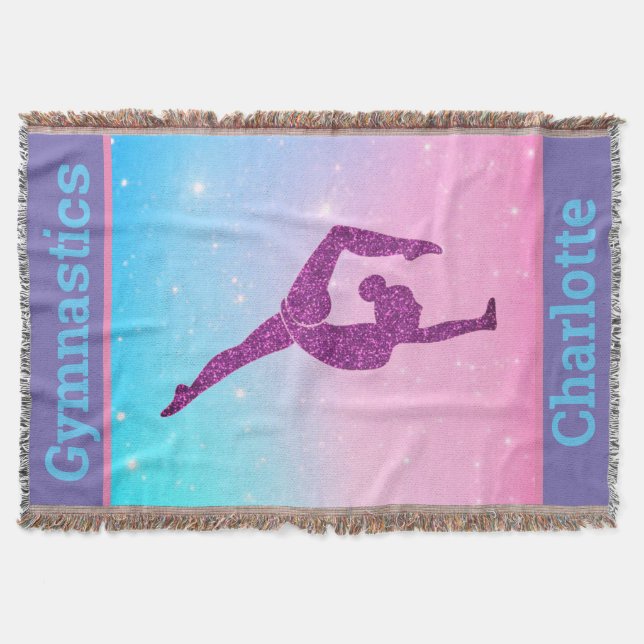 Couverture Plaid de lancer de gymnastique (Devant)