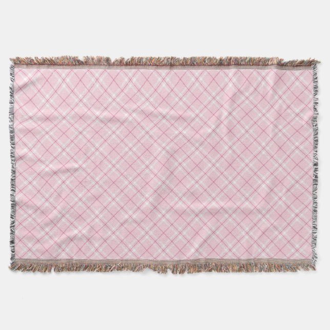 Couverture Plaid rose-clair (Devant)