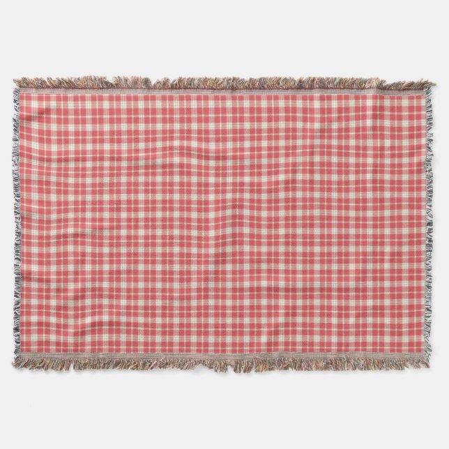 Couverture Plaid rose de corail (Devant)