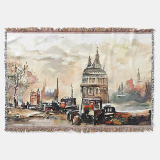 Couverture Plaidoyer artistique vintage de la rue londonienne