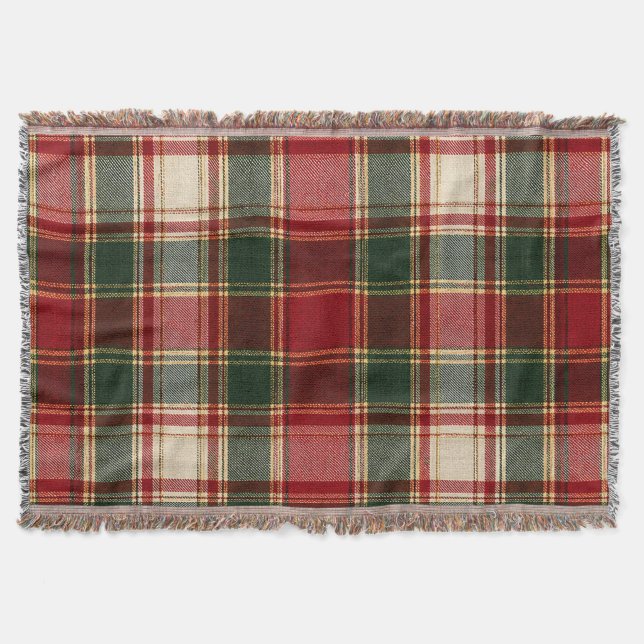 Couverture Plaids des Fêtes de Noël Classiques (Devant)