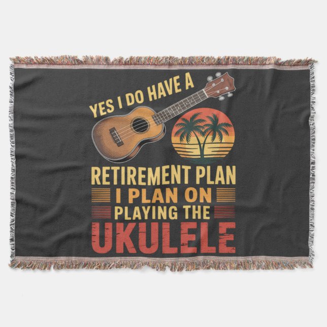 Couverture Plan de retraite Ukulele Drôle (Devant)