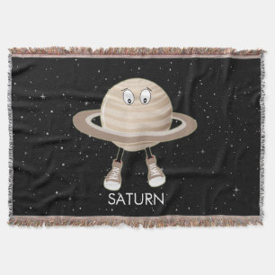 Couverture Planète Saturne & étoiles