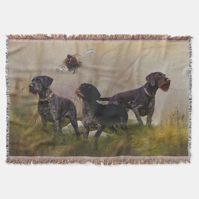 Couverture  Pointer à poil dur allemand     (Devant)