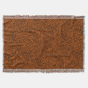 Couverture Points aléatoires - Orange sur Noir