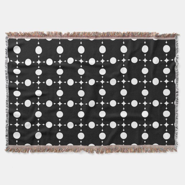 Couverture Points blancs, Motif à pois, Pois, Pointillé (Devant)