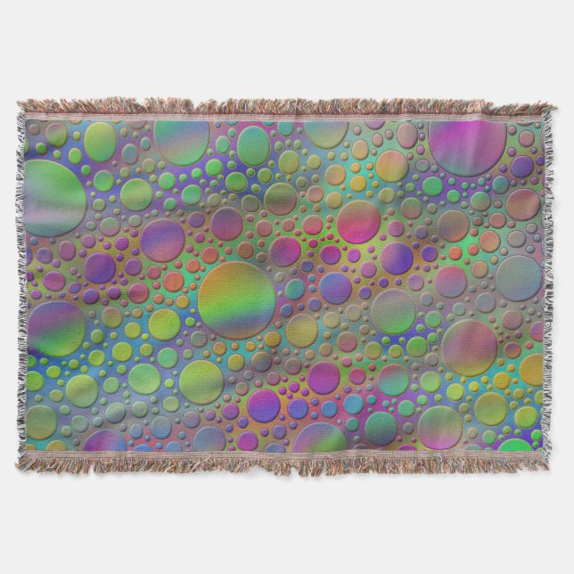 Couverture Points Motif couleur pleine + votre idée (Devant)