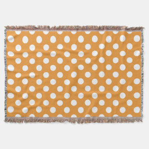 Couverture Pois blancs sur ambre