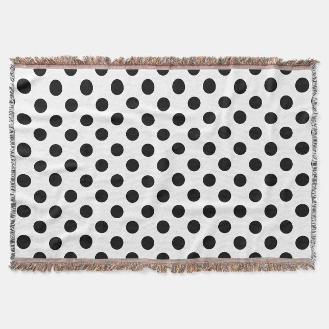Couverture Pois noirs en blanc (Devant)