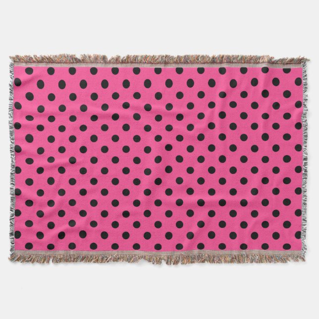Couverture Pois roses et noirs (Devant)