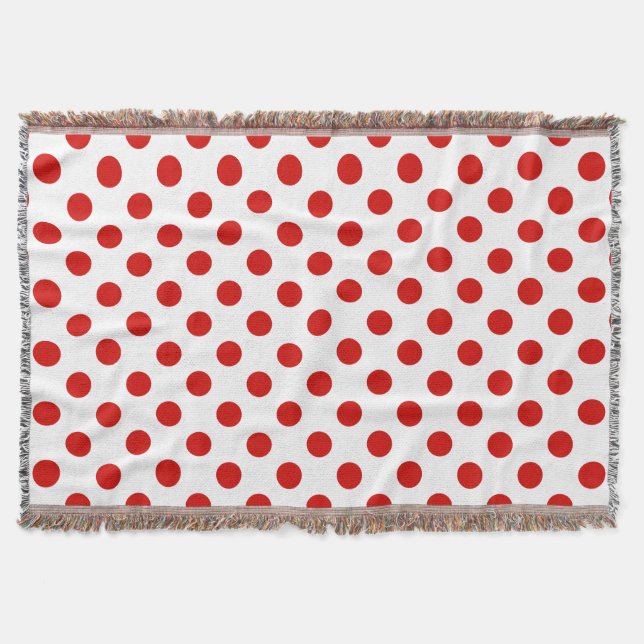 Couverture Pois rouges et blancs (Devant)
