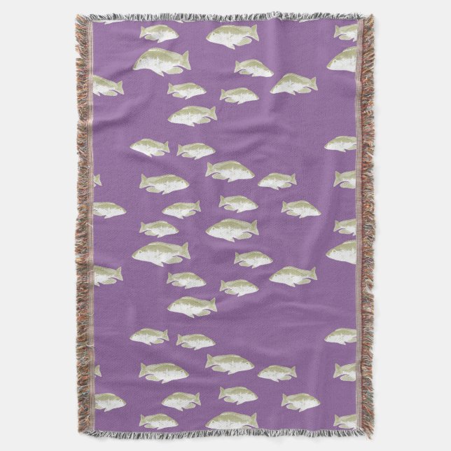 Couverture Poisson sur violet (devant Vertical)