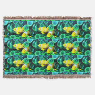 Couverture Poisson tropical jaune