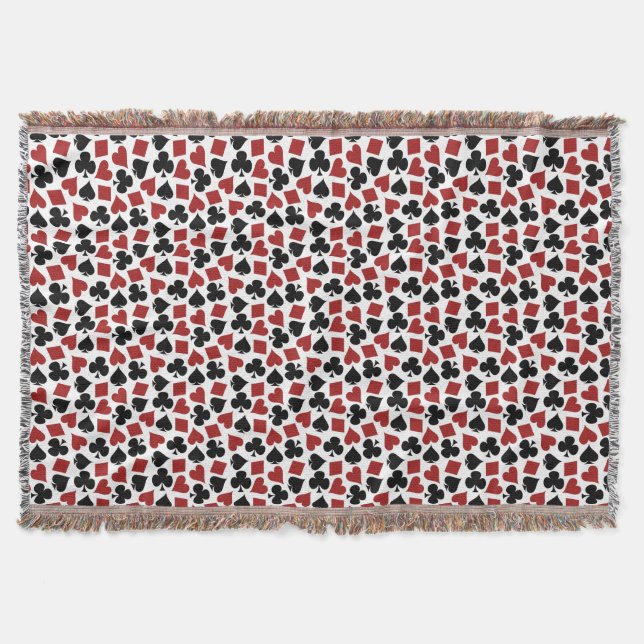 Couverture Poker Jouer carte Motif (Devant)
