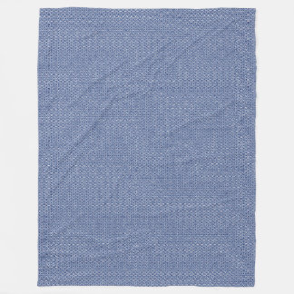 COUVERTURE POLAIRE 藍色の波小紋