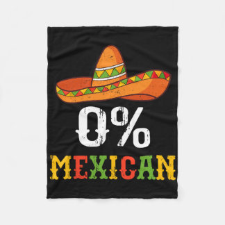 Couverture Polaire 0% Mexican Cinco De Mayo Fiesta Sombrero Funny Men