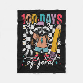 Couverture Polaire 100 Jour D'École Enfants Drôle 100E Jours D'École