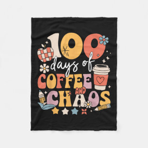 Couverture Polaire 100 Jours De Café Et Chaos 100E Jour D'École