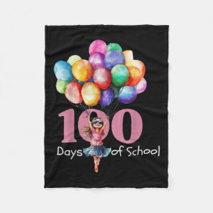 Couverture Polaire 100 Jours De Célébration Scolaire Tenue Enfants, F