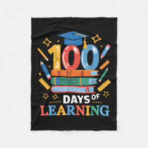 Couverture Polaire 100 Jours D'École 100 Jours D'Enseignant D'Apprent