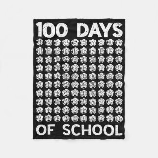 Couverture Polaire 100 jours d'école de football 100e jour d'école ga