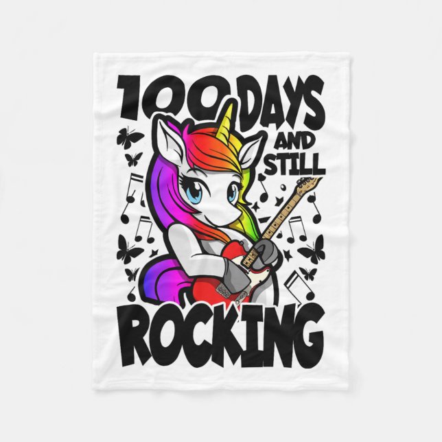 Couverture Polaire 100 Jours Et Toujours En Foule - 100 Jours D'École (Devant)