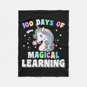 Couverture Polaire 100 Jours Magique Unicorn Costume Enfants 100ème J