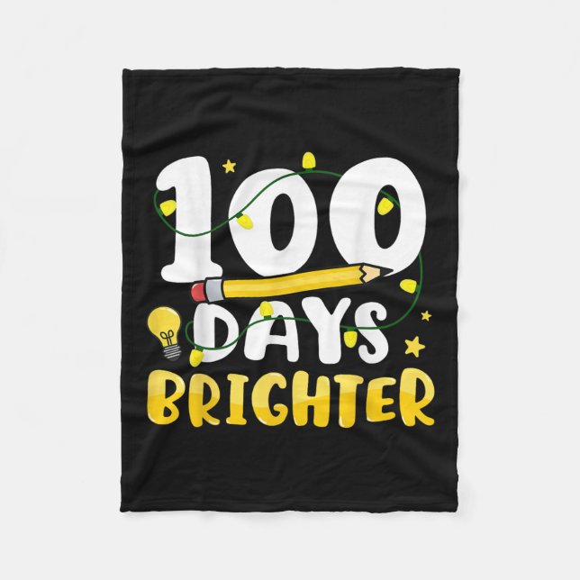 Couverture Polaire 100 Jours Plus Brighton 100E Jour De L'École 100 J (Devant)