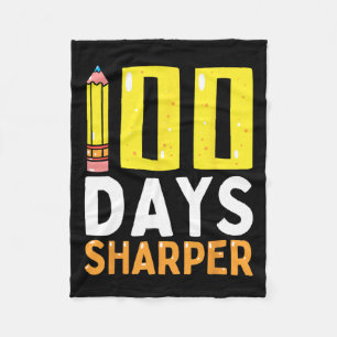 Couverture Polaire 100 Jours Plus Précis 100E Jour D'Enseignant Enfan