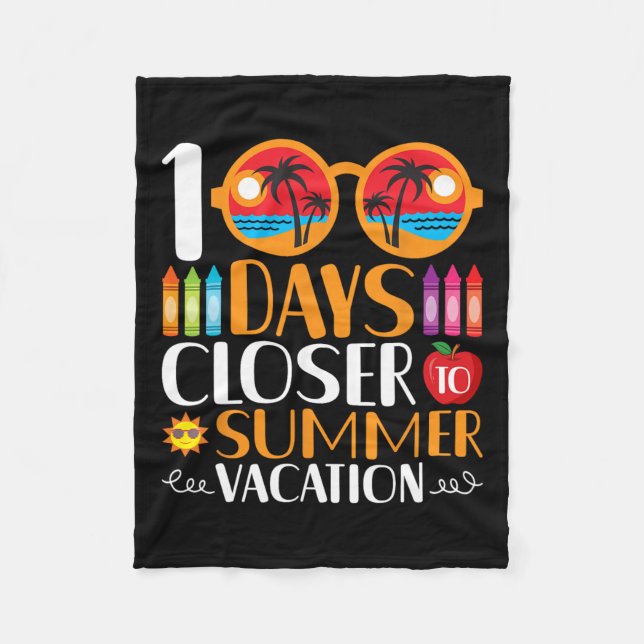 Couverture Polaire 100 jours plus près des vacances d'été  (Devant)