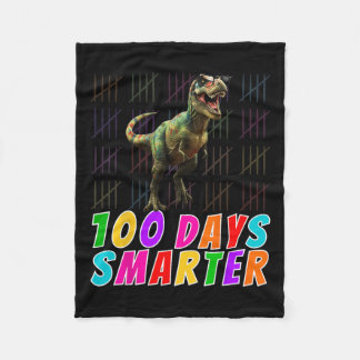 Couverture Polaire 100 Jours Smarter T-rex Lover Boys 100 Jours De Sc