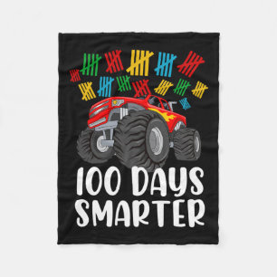 Couverture Polaire 100e Jour De L'École Camion Monster 100 Smarter