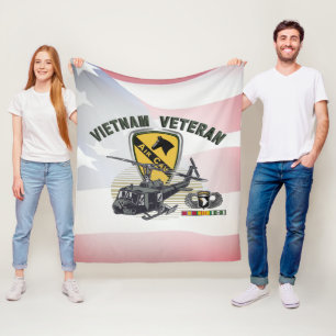 Couverture Polaire 101e division aéroportée Air Cav Vietnam Vétérinai