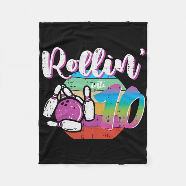 Couverture Polaire 10e anniversaire Bowling Rollin Into 10 Anniversai (Devant)
