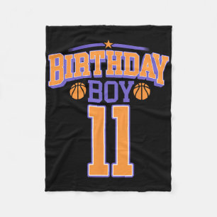 Couverture Polaire 11e anniversaire garçon Bysketbyll Lover 11 ans Bd