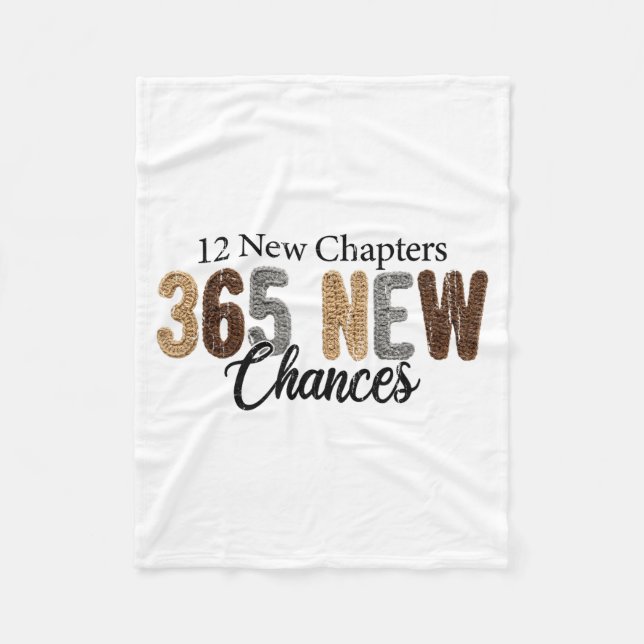 Couverture Polaire 12 New Chapters 365 New Chances  (Devant)