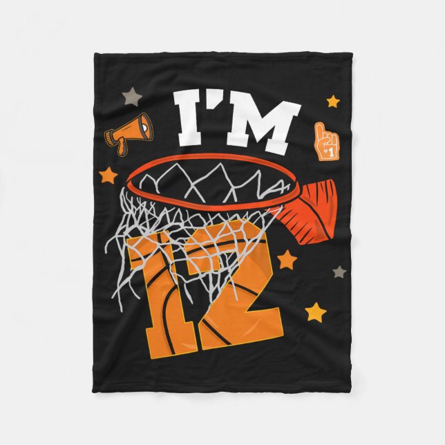 Couverture Polaire 12th Birthday Sketll Boy Twelve Years 12 Yr Old Bd (Devant)