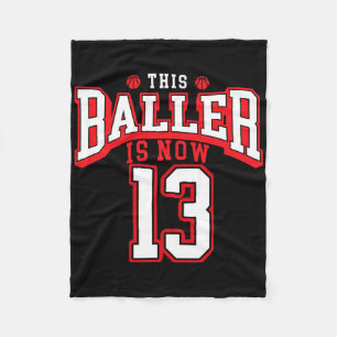 Couverture Polaire 13e anniversaire Bysketbyll Lover 13 ans Anniversa