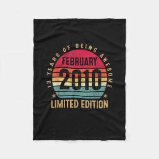 Couverture Polaire 13e Anniversaire Cadeaux Février 2010 Limited