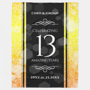 Couverture Polaire 13ème anniversaire Mariage de la Citrine