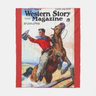 Couverture Polaire 1924 La revue Western Story en couverture.